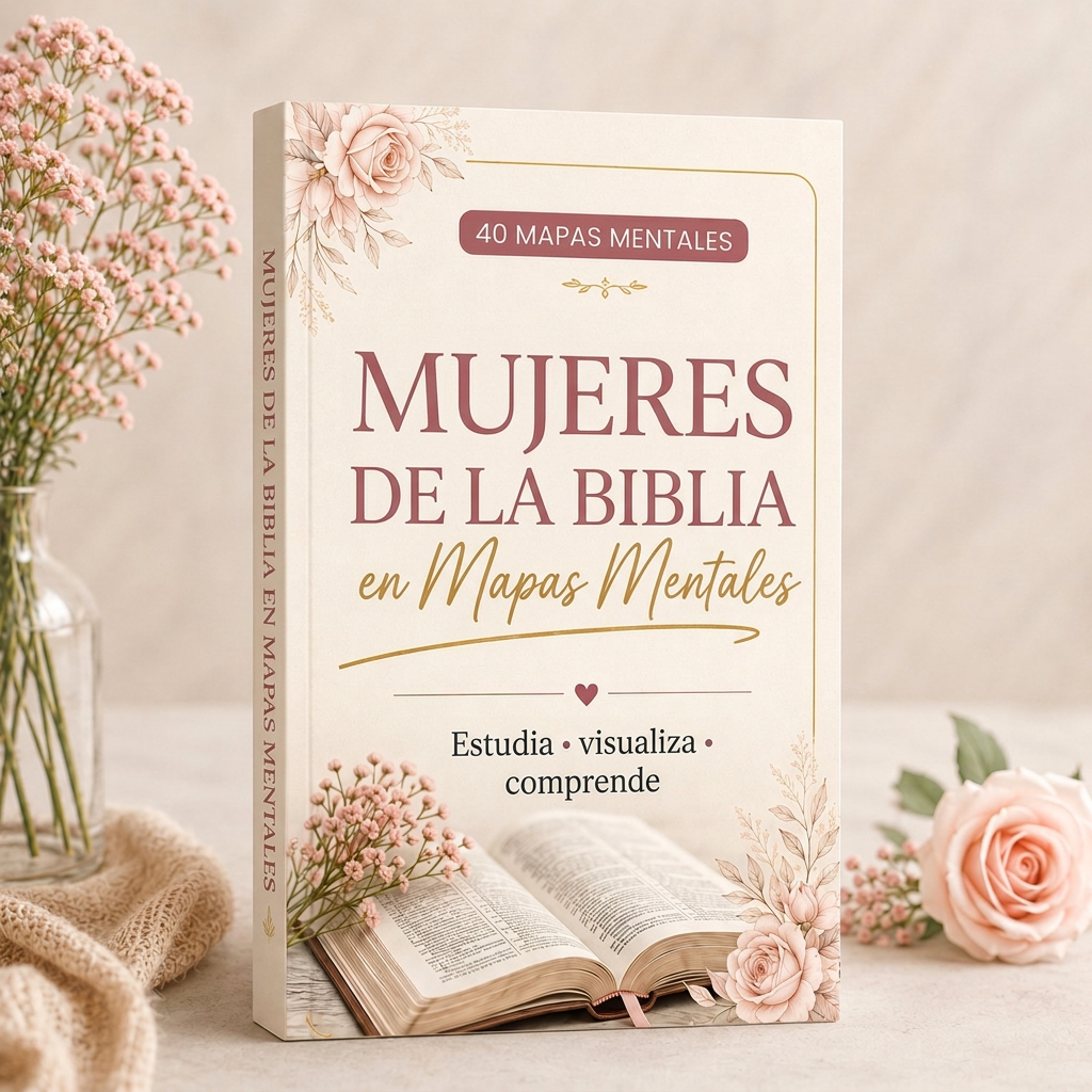 Portada de Mujeres de la Biblia en Mapas Mentales